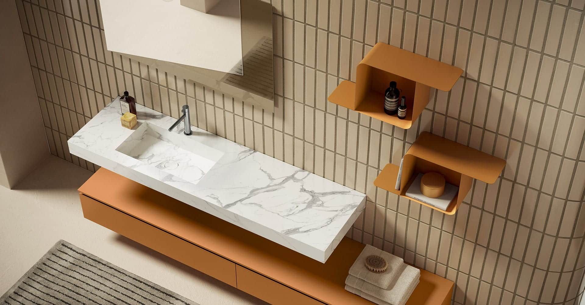 Mobili per il bagno a bergamo Mombrini Ingrocer