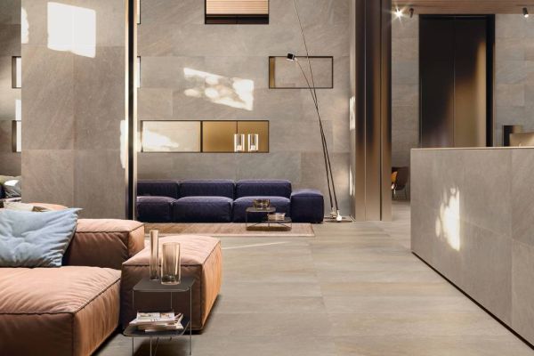 Pavimenti in gres porcellanato effetto pietra